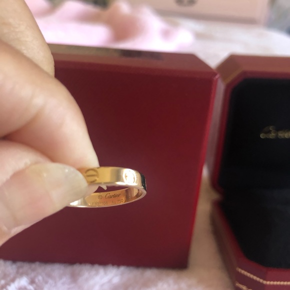 SOLD! Cartier 18K Yellow gold Love Ring! 59! Price is firm please! - Picture 4 of 8
